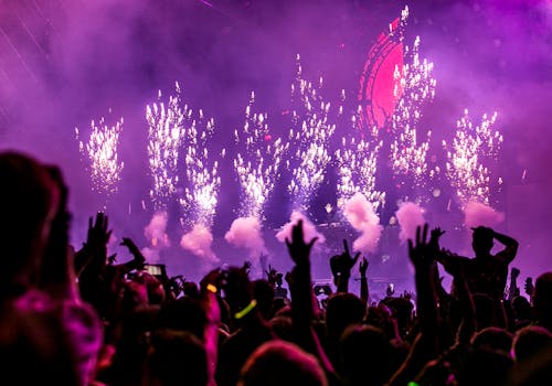 Couple at photo booth