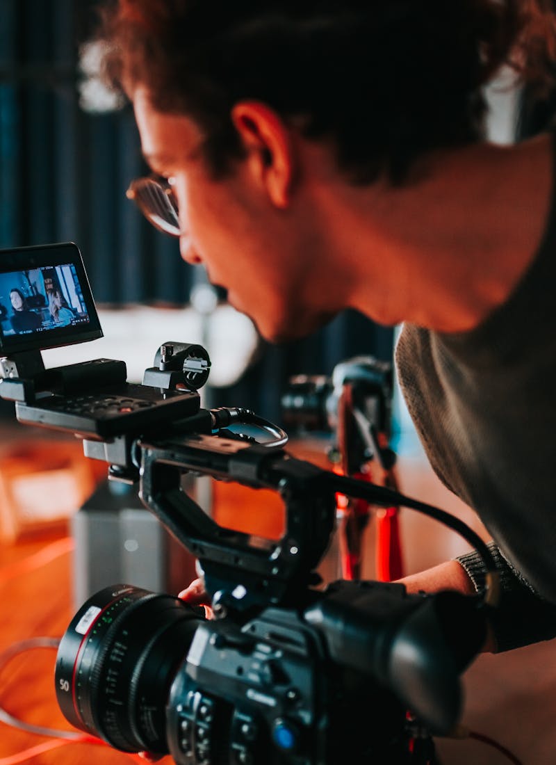 Professional event setup in progress