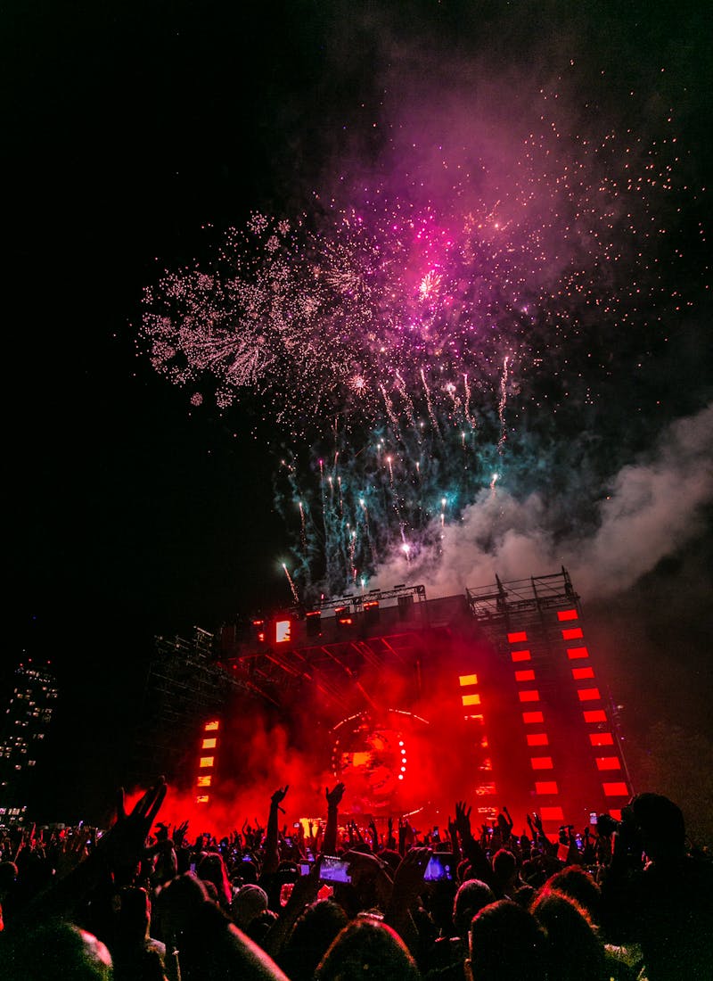 Elegant venue with photo booth